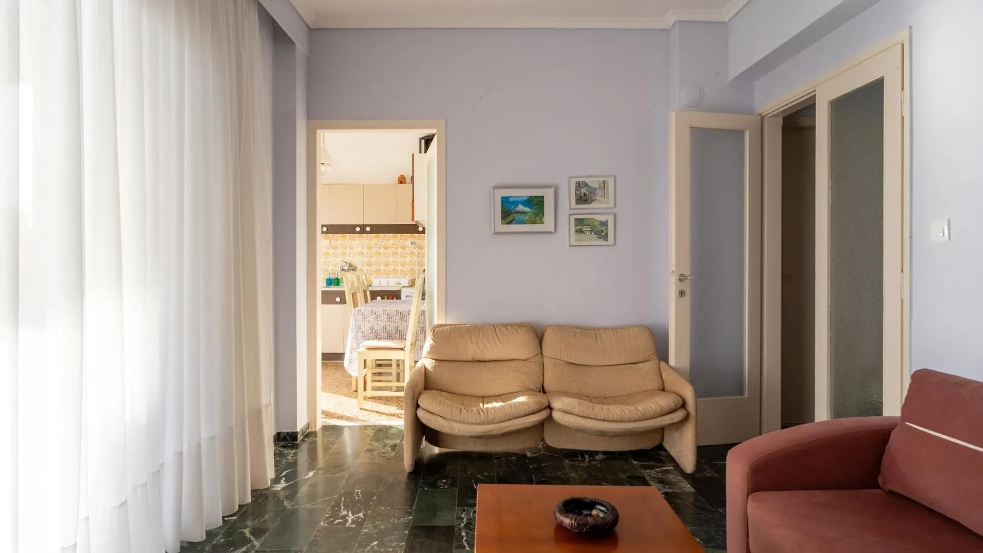 Sunshine House Offering Spectacular Views To Olymp A Apartment Nea Iraklia